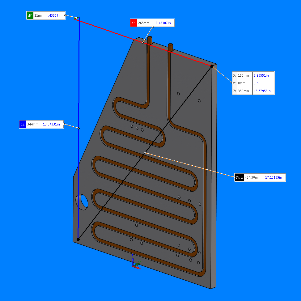 Rendered tubular design
